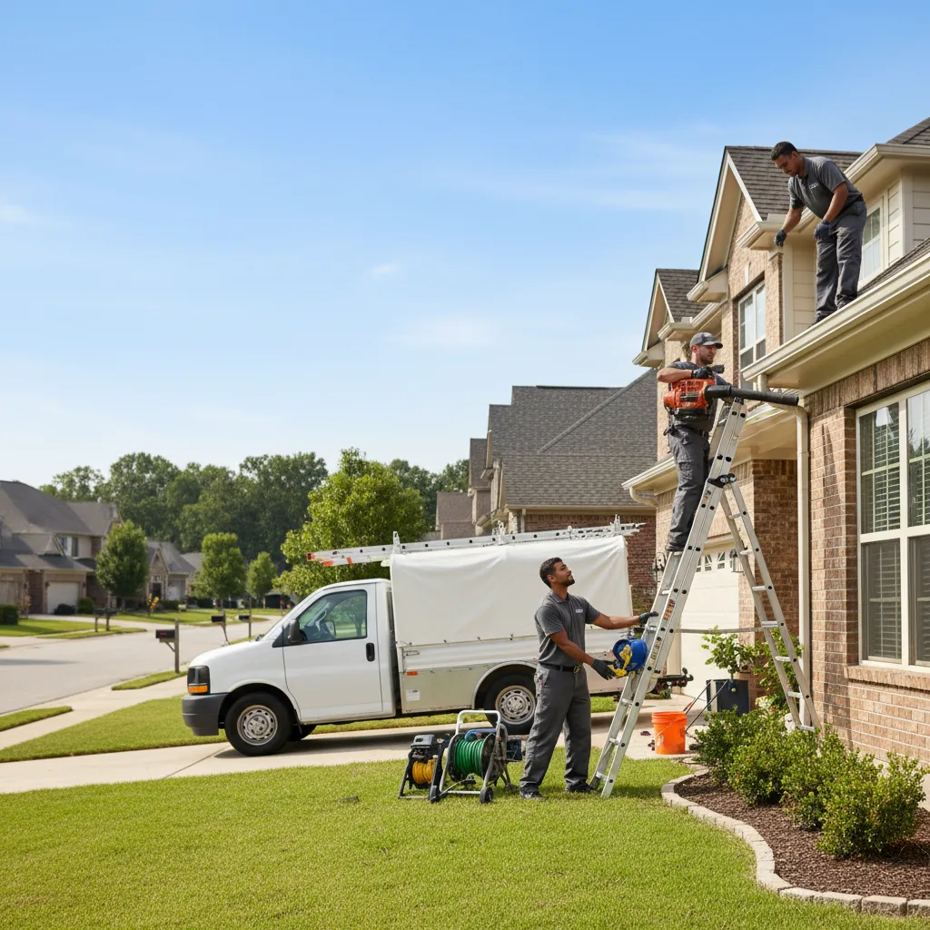 Home Gutter Service in Dacoma, OK near me